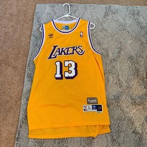 Lakers Wilt Chamberlain stitched NBA jersey